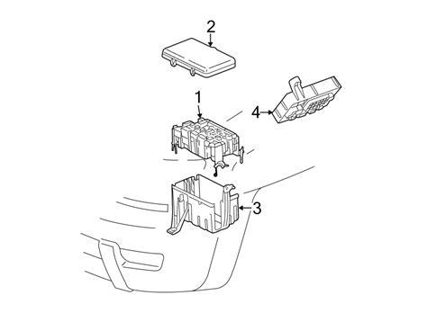 201 tacoma 4.0l junction box|Toyota TACOMA Junction Block. INSTRUMENT PANEL.